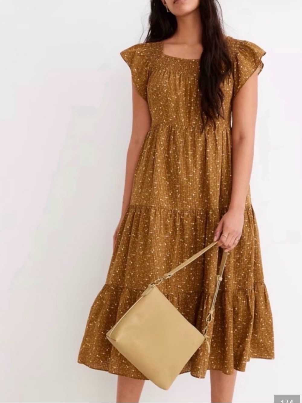 Madewell midi dress 🌼